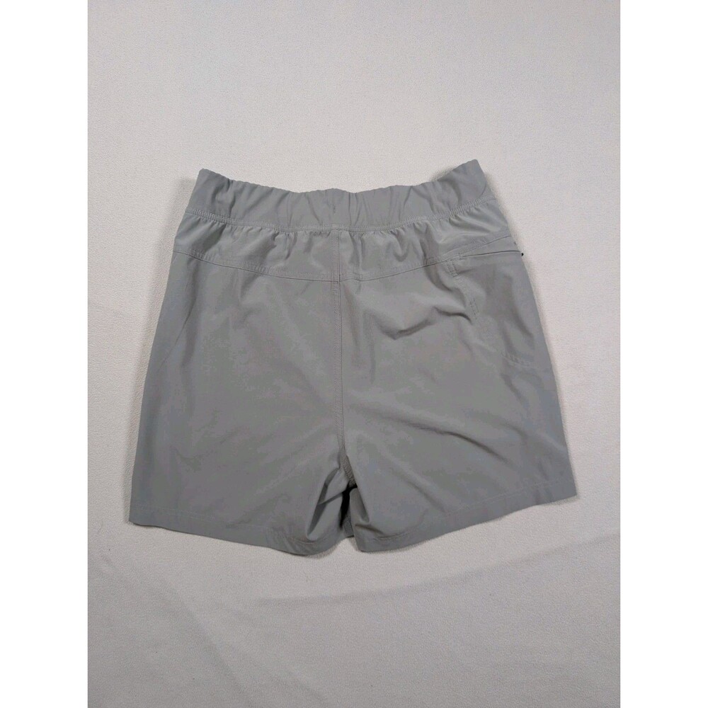 Free Fly Men’s Breeze Active Short 5.5 Inseam Medium Gray Lined Pull On Elastic - Picture 2 of 9